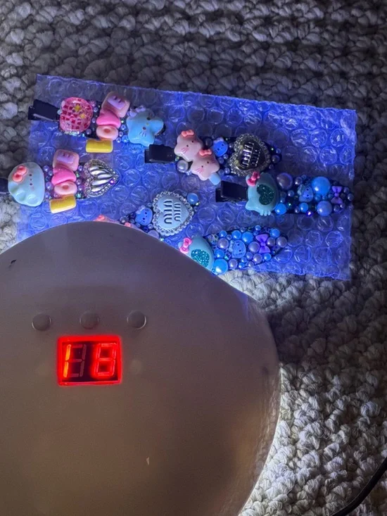 Handmade Junk Hair Clips - Picture 3 of 3